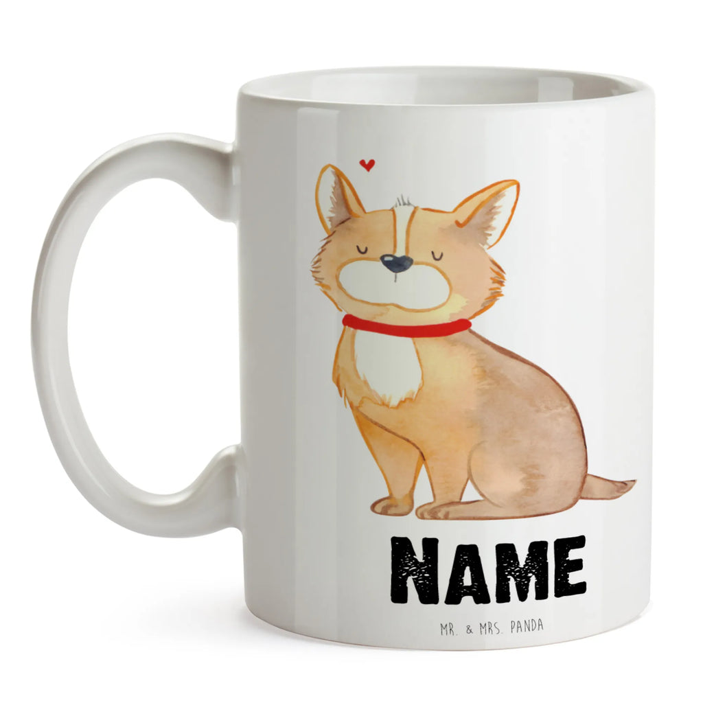 Personalisierte Tasse Hundeglück Personalisierte Tasse, Namenstasse, Wunschname, Personalisiert, Tasse, Namen, Drucken, Tasse mit Namen, Hund, Hundemotiv, Haustier, Hunderasse, Tierliebhaber, Hundebesitzer, Sprüche, Corgie, Hundeliebe, Spruch, Hundemama, Liebe