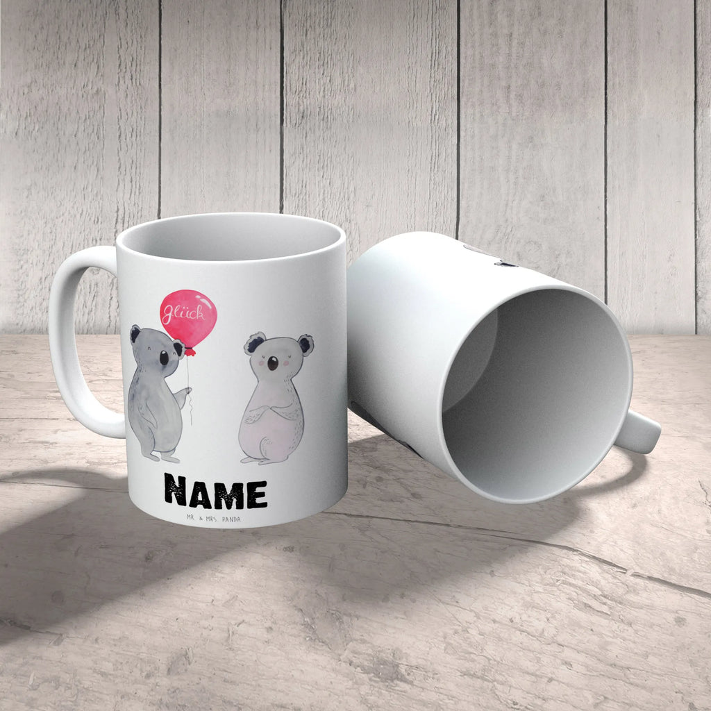 Personalisierte Tasse Koala Luftballon Personalisierte Tasse, Namenstasse, Wunschname, Personalisiert, Tasse, Namen, Drucken, Tasse mit Namen, Koala, Koalabär, Luftballon, Party, Geburtstag, Geschenk