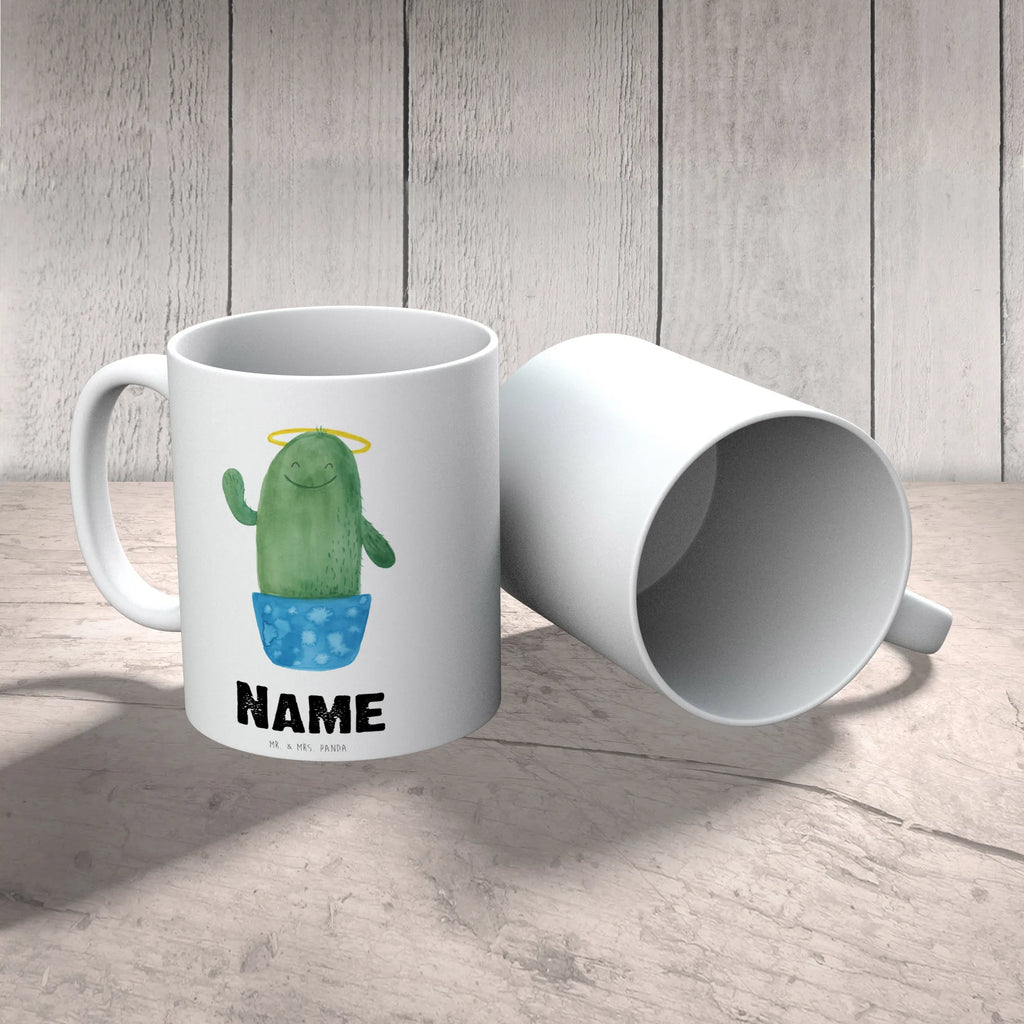 Personalisierte Tasse Kaktus Heilig Personalisierte Tasse, Namenstasse, Wunschname, Personalisiert, Tasse, Namen, Drucken, Tasse mit Namen, Kaktus, Kakteen, frech, lustig, Kind, Eltern, Familie, Bruder, Schwester, Schwestern, Freundin, Heiligenschein