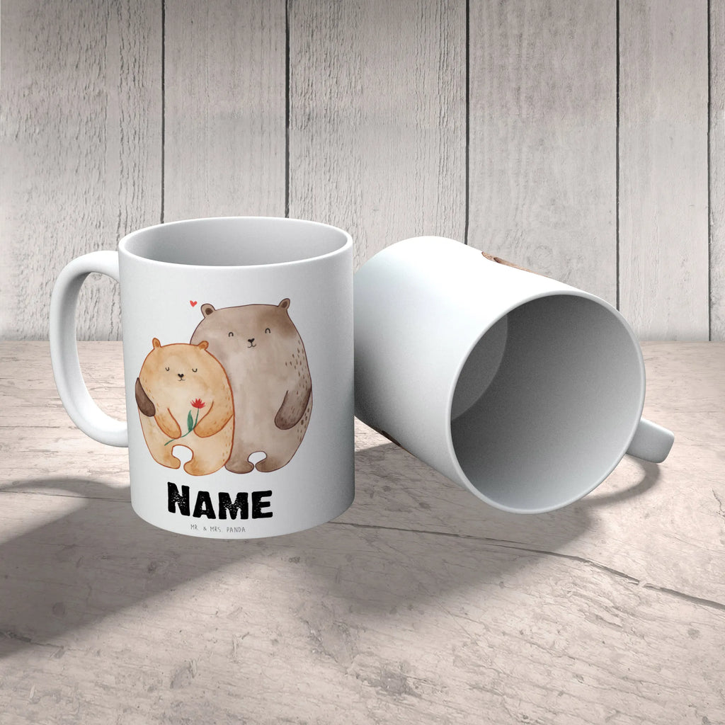 Personalisierte Tasse Bären Liebe Personalisierte Tasse, Namenstasse, Wunschname, Personalisiert, Tasse, Namen, Drucken, Tasse mit Namen, Liebe, Partner, Freund, Freundin, Ehemann, Ehefrau, Heiraten, Verlobung, Heiratsantrag, Liebesgeschenk, Jahrestag, Hocheitstag, Verliebt, Verlobt, Verheiratet, Geschenk Freundin, Geschenk Freund, Liebesbeweis, Hochzeitstag, Geschenk Hochzeit, Bären, Bärchen, Bär