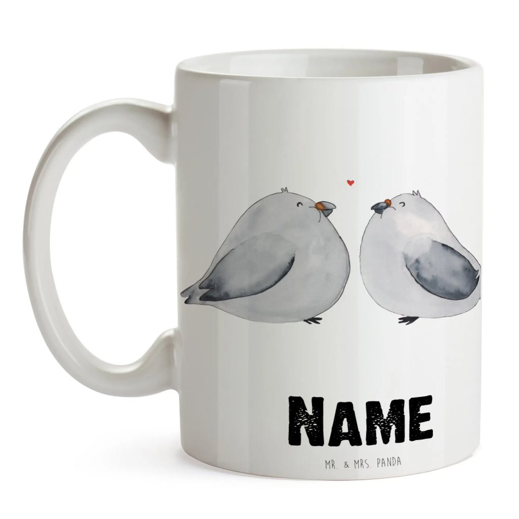 Personalisierte Tasse Turteltauben Liebe Personalisierte Tasse, Namenstasse, Wunschname, Personalisiert, Tasse, Namen, Drucken, Tasse mit Namen, Liebe, Partner, Freund, Freundin, Ehemann, Ehefrau, Heiraten, Verlobung, Heiratsantrag, Liebesgeschenk, Jahrestag, Hocheitstag, Turteltauben, Turteltäubchen, Tauben, Verliebt, Verlobt, Verheiratet, Geschenk Freundin, Geschenk Freund, Liebesbeweis, Hochzeitstag, Geschenk Hochzeit