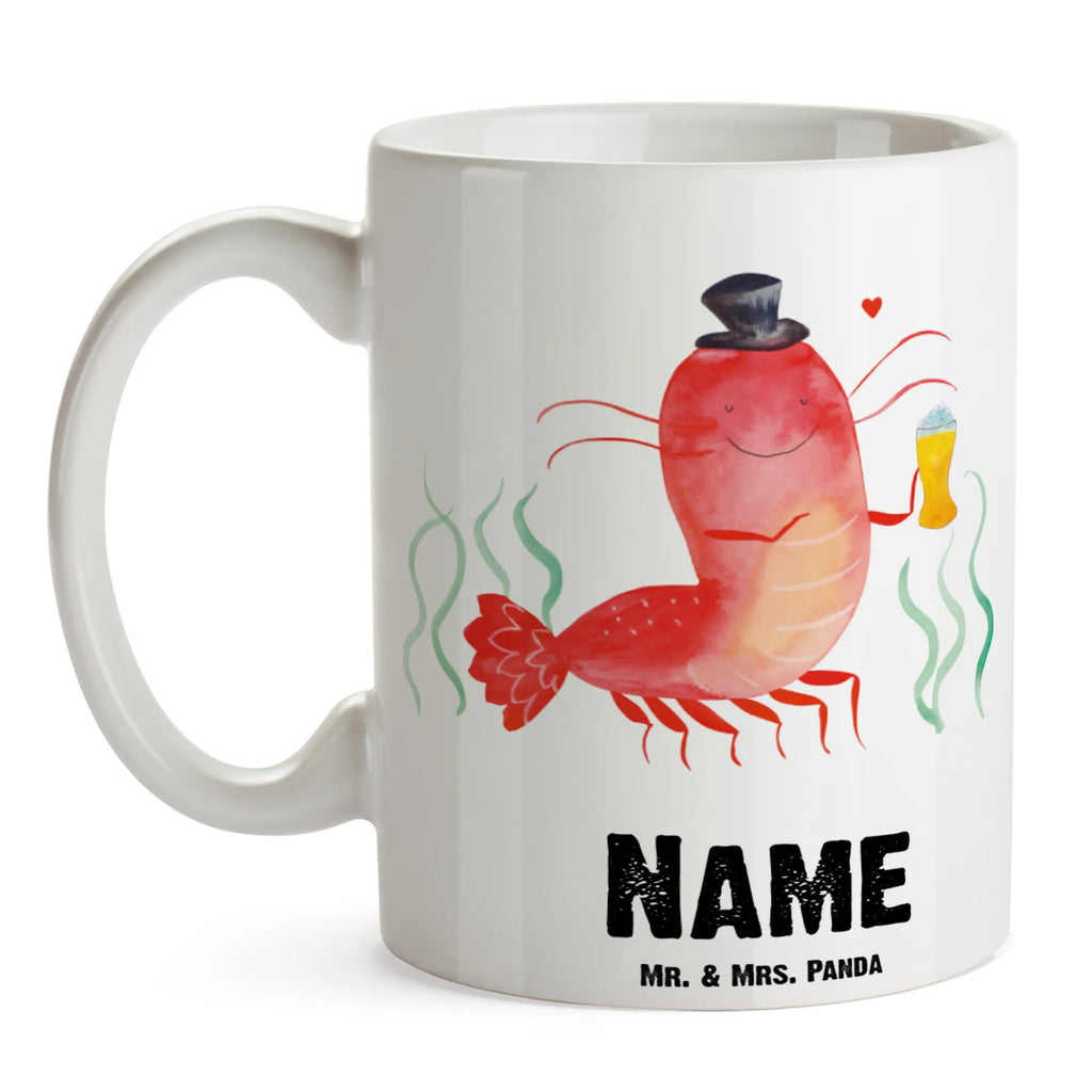 Personalisierte Tasse Hummer mit Weizen Personalisierte Tasse, Namenstasse, Wunschname, Personalisiert, Tasse, Namen, Drucken, Tasse mit Namen, Meerestiere, Meer, Urlaub, Garnele, Garnelen, Bier, Kochen, Männerhaushalt, Junggeselle, Junggesellin, Bierliebhaber, Kneipe, Gasthaus, Wirtschaft