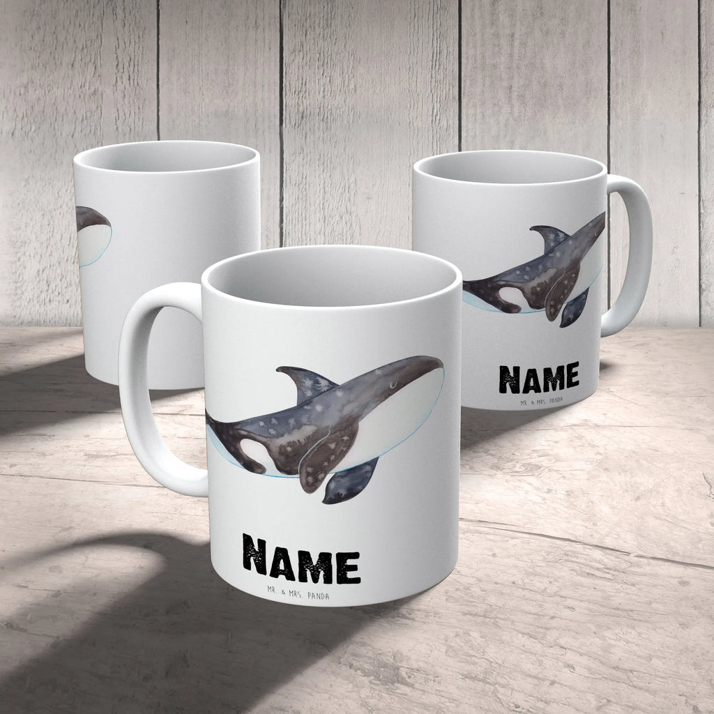 Personalisierte Tasse Orca Personalisierte Tasse, Namenstasse, Wunschname, Personalisiert, Tasse, Namen, Drucken, Tasse mit Namen, Meerestiere, Meer, Urlaub, Orca, Orcas, Killerwal, Wal, Möglichkeiten, Büro, Arbeit, Motivation, Selbstliebe, Neustart, Startup