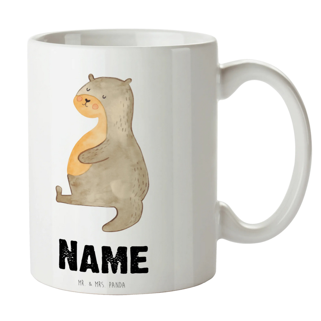 Personalisierte Tasse Otter Bauch Personalisierte Tasse, Namenstasse, Wunschname, Personalisiert, Tasse, Namen, Drucken, Tasse mit Namen, Otter, Fischotter, Seeotter, Otter Seeotter See Otter