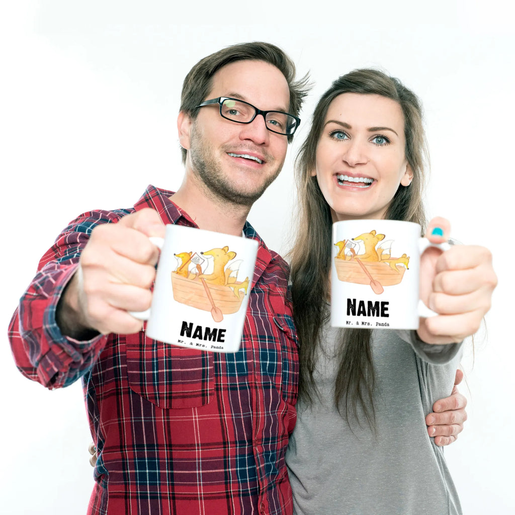 Personalisierte Tasse Fuchs Kanufahren Personalisierte Tasse, Namenstasse, Wunschname, Personalisiert, Tasse, Namen, Drucken, Tasse mit Namen, Geschenk, Sport, Sportart, Hobby, Schenken, Danke, Dankeschön, Auszeichnung, Gewinn, Sportler, Kanu fahren, Kanu Schule, Kanuverleih, Kanutour, Paddeltour