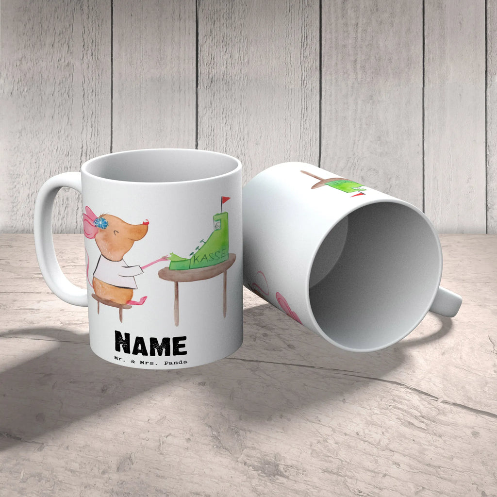 Personalisierte Tasse Kassenwartin mit Herz Personalisierte Tasse, Namenstasse, Wunschname, Personalisiert, Tasse, Namen, Drucken, Tasse mit Namen, Beruf, Ausbildung, Jubiläum, Abschied, Rente, Kollege, Kollegin, Geschenk, Schenken, Arbeitskollege, Mitarbeiter, Firma, Danke, Dankeschön, Kassenwartin, Schatzmeisterin, Verein