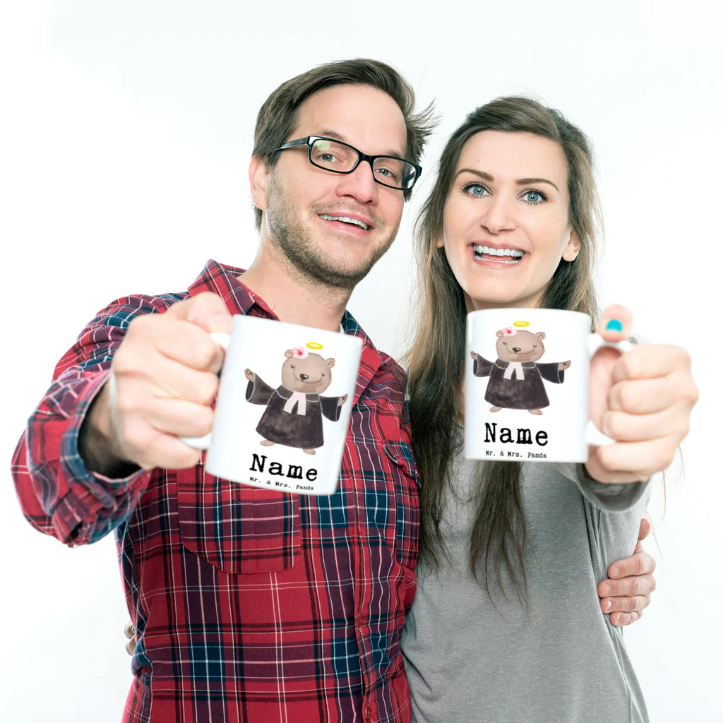 Personalisierte Tasse Pastorin mit Herz Personalisierte Tasse, Namenstasse, Wunschname, Personalisiert, Tasse, Namen, Drucken, Tasse mit Namen, Beruf, Ausbildung, Jubiläum, Abschied, Rente, Kollege, Kollegin, Geschenk, Schenken, Arbeitskollege, Mitarbeiter, Firma, Danke, Dankeschön, Pastorin, Dienerin Gottes<br />Geistliche, Pfarrerin, Predigerin<br />Priesterin, Theologin, Kirche