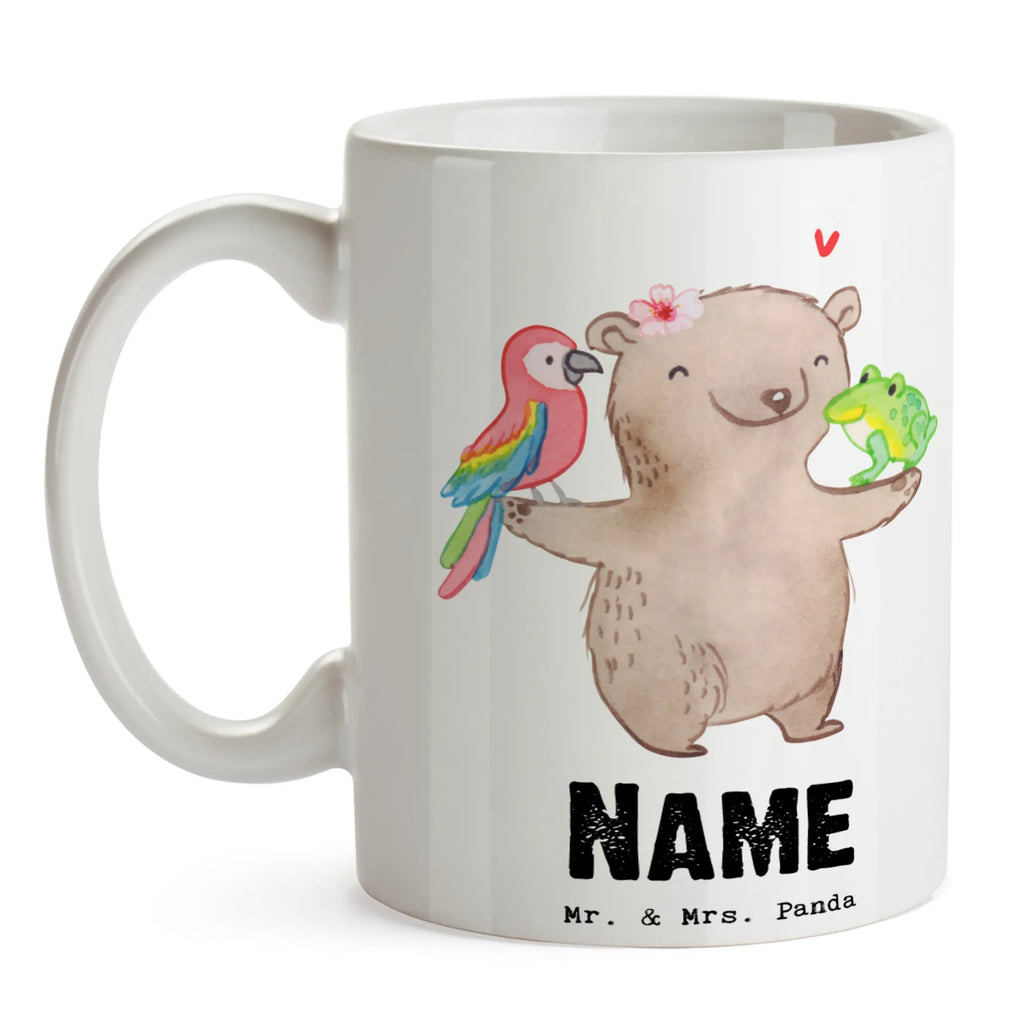 Personalisierte Tasse Tierpflegerin mit Herz Personalisierte Tasse, Namenstasse, Wunschname, Personalisiert, Tasse, Namen, Drucken, Tasse mit Namen, Beruf, Ausbildung, Jubiläum, Abschied, Rente, Kollege, Kollegin, Geschenk, Schenken, Arbeitskollege, Mitarbeiter, Firma, Danke, Dankeschön