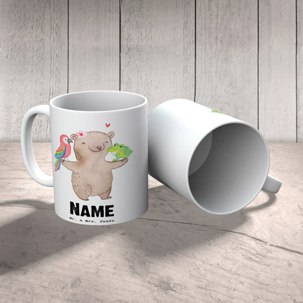 Personalisierte Tasse Tierpflegerin mit Herz Personalisierte Tasse, Namenstasse, Wunschname, Personalisiert, Tasse, Namen, Drucken, Tasse mit Namen, Beruf, Ausbildung, Jubiläum, Abschied, Rente, Kollege, Kollegin, Geschenk, Schenken, Arbeitskollege, Mitarbeiter, Firma, Danke, Dankeschön