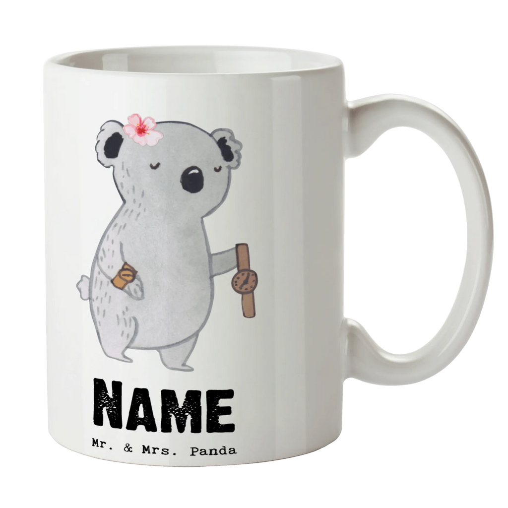 Personalisierte Tasse Uhrmacherin mit Herz Personalisierte Tasse, Namenstasse, Wunschname, Personalisiert, Tasse, Namen, Drucken, Tasse mit Namen, Beruf, Ausbildung, Jubiläum, Abschied, Rente, Kollege, Kollegin, Geschenk, Schenken, Arbeitskollege, Mitarbeiter, Firma, Danke, Dankeschön