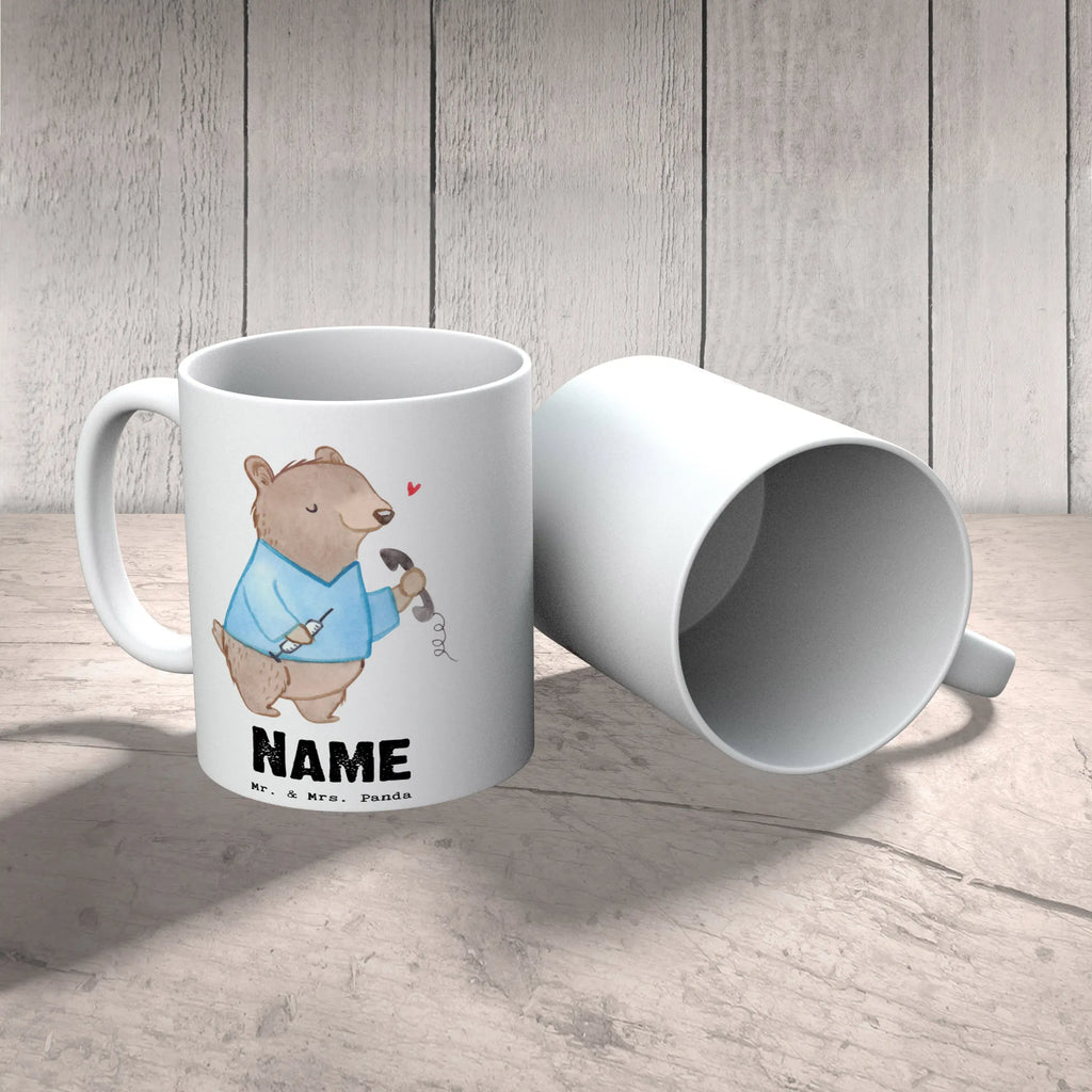 Personalisierte Tasse Arzthelfer mit Herz Personalisierte Tasse, Namenstasse, Wunschname, Personalisiert, Tasse, Namen, Drucken, Tasse mit Namen, Beruf, Ausbildung, Jubiläum, Abschied, Rente, Kollege, Kollegin, Geschenk, Schenken, Arbeitskollege, Mitarbeiter, Firma, Danke, Dankeschön, Arzthelfer, Medizinischer Fachangestellter