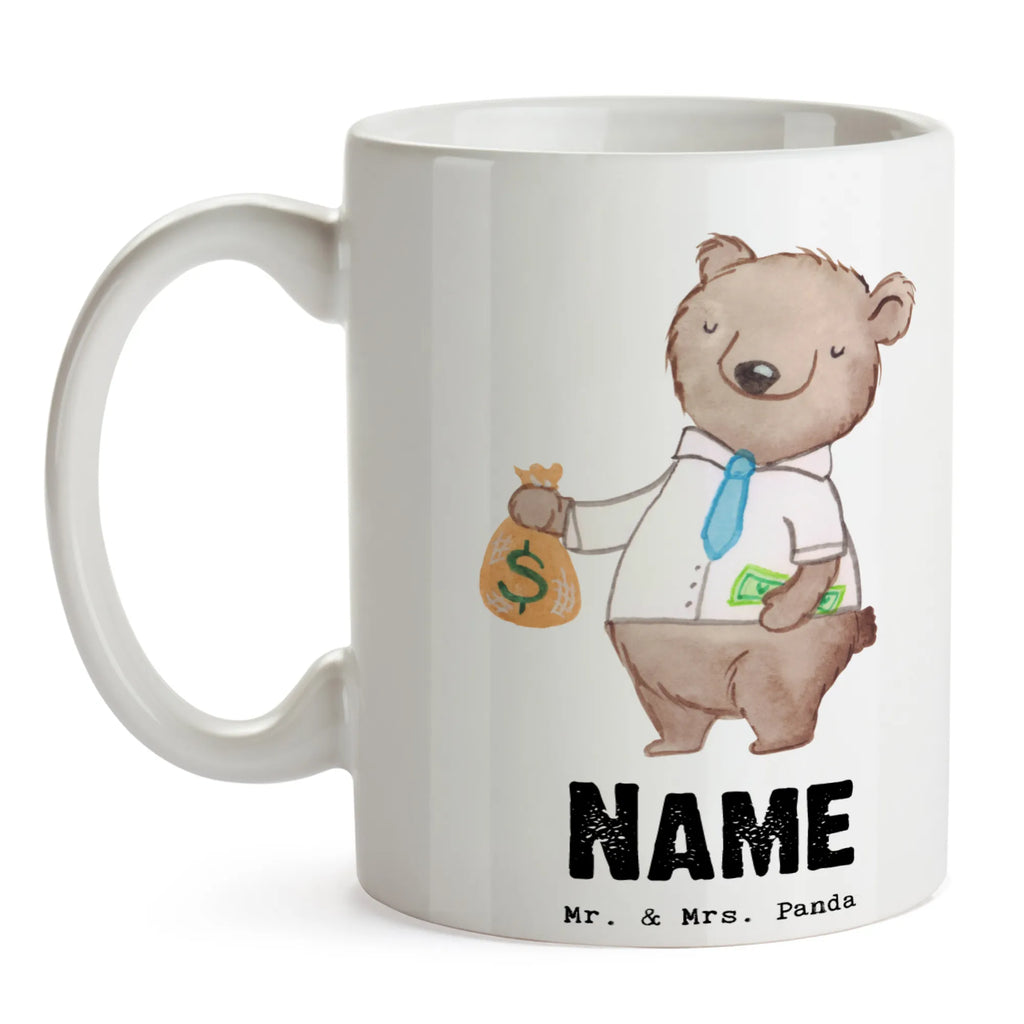 Personalisierte Tasse Bänker mit Herz Personalisierte Tasse, Namenstasse, Wunschname, Personalisiert, Tasse, Namen, Drucken, Tasse mit Namen, Beruf, Ausbildung, Jubiläum, Abschied, Rente, Kollege, Kollegin, Geschenk, Schenken, Arbeitskollege, Mitarbeiter, Firma, Danke, Dankeschön, Bänker, Bankfachmann, Bankangestellter, Bankberater