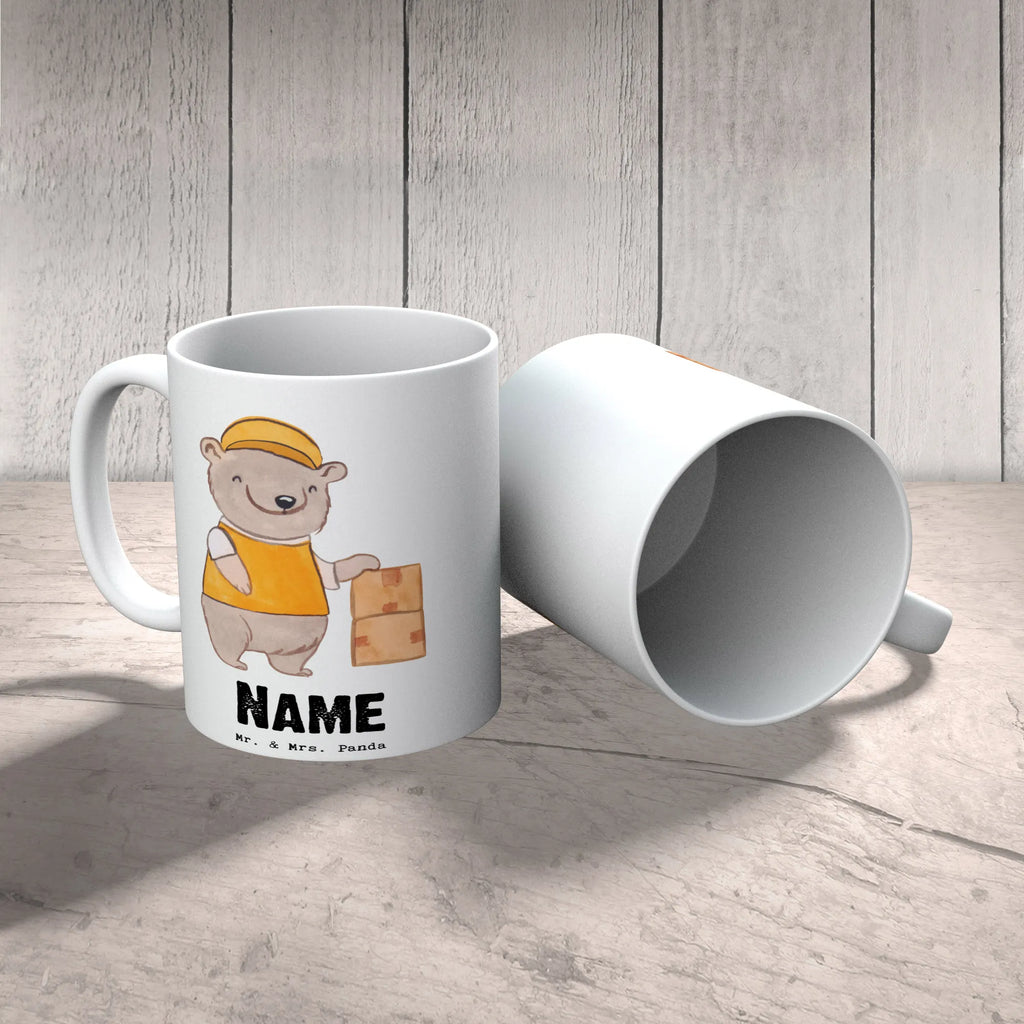 Personalisierte Tasse Fachlagerist mit Herz Personalisierte Tasse, Namenstasse, Wunschname, Personalisiert, Tasse, Namen, Drucken, Tasse mit Namen, Beruf, Ausbildung, Jubiläum, Abschied, Rente, Kollege, Kollegin, Geschenk, Schenken, Arbeitskollege, Mitarbeiter, Firma, Danke, Dankeschön, Lagerarbeiter, Fachlagerist, Lagerist, Lagerverwalter