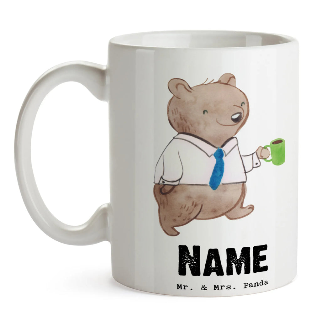 Personalisierte Tasse Moderator mit Herz Personalisierte Tasse, Namenstasse, Wunschname, Personalisiert, Tasse, Namen, Drucken, Tasse mit Namen, Beruf, Ausbildung, Jubiläum, Abschied, Rente, Kollege, Kollegin, Geschenk, Schenken, Arbeitskollege, Mitarbeiter, Firma, Danke, Dankeschön