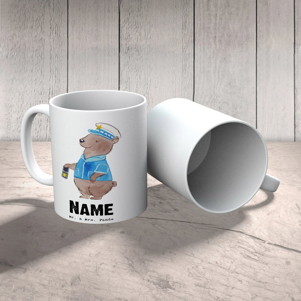 Personalisierte Tasse Polizeivollzugsbeamter mit Herz Personalisierte Tasse, Namenstasse, Wunschname, Personalisiert, Tasse, Namen, Drucken, Tasse mit Namen, Beruf, Ausbildung, Jubiläum, Abschied, Rente, Kollege, Kollegin, Geschenk, Schenken, Arbeitskollege, Mitarbeiter, Firma, Danke, Dankeschön, Polizeivollzugsbeamter, Polizist, Polizei