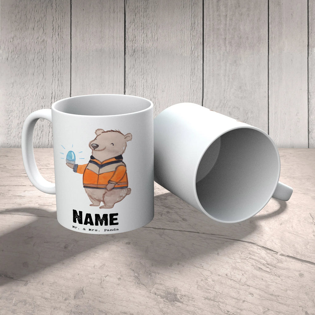 Personalisierte Tasse Rettungswagenfahrer mit Herz Personalisierte Tasse, Namenstasse, Wunschname, Personalisiert, Tasse, Namen, Drucken, Tasse mit Namen, Beruf, Ausbildung, Jubiläum, Abschied, Rente, Kollege, Kollegin, Geschenk, Schenken, Arbeitskollege, Mitarbeiter, Firma, Danke, Dankeschön