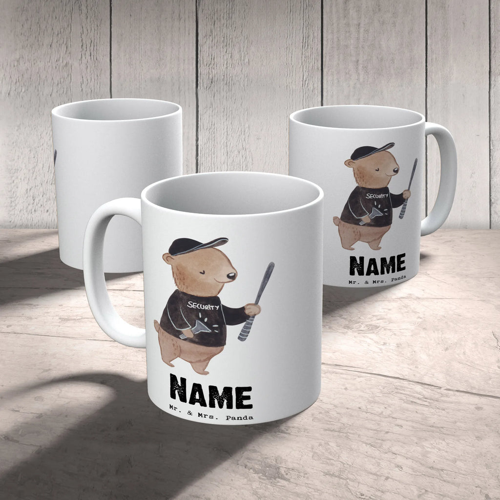 Personalisierte Tasse Security Mitarbeiter Herz Personalisierte Tasse, Namenstasse, Wunschname, Personalisiert, Tasse, Namen, Drucken, Tasse mit Namen, Beruf, Ausbildung, Jubiläum, Abschied, Rente, Kollege, Kollegin, Geschenk, Schenken, Arbeitskollege, Mitarbeiter, Firma, Danke, Dankeschön