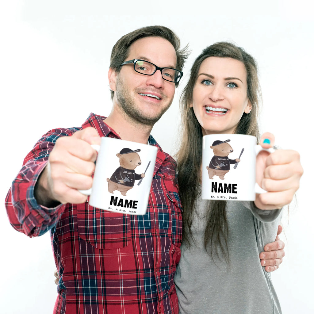 Personalisierte Tasse Security Mitarbeiter Herz Personalisierte Tasse, Namenstasse, Wunschname, Personalisiert, Tasse, Namen, Drucken, Tasse mit Namen, Beruf, Ausbildung, Jubiläum, Abschied, Rente, Kollege, Kollegin, Geschenk, Schenken, Arbeitskollege, Mitarbeiter, Firma, Danke, Dankeschön