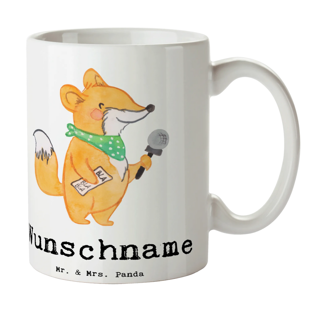 Personalisierte Tasse Sportjournalist mit Herz Personalisierte Tasse, Namenstasse, Wunschname, Personalisiert, Tasse, Namen, Drucken, Tasse mit Namen, Beruf, Ausbildung, Jubiläum, Abschied, Rente, Kollege, Kollegin, Geschenk, Schenken, Arbeitskollege, Mitarbeiter, Firma, Danke, Dankeschön, Sportjournalist, Journalist, Reporter, Redakteur, Pressebüro, Studium