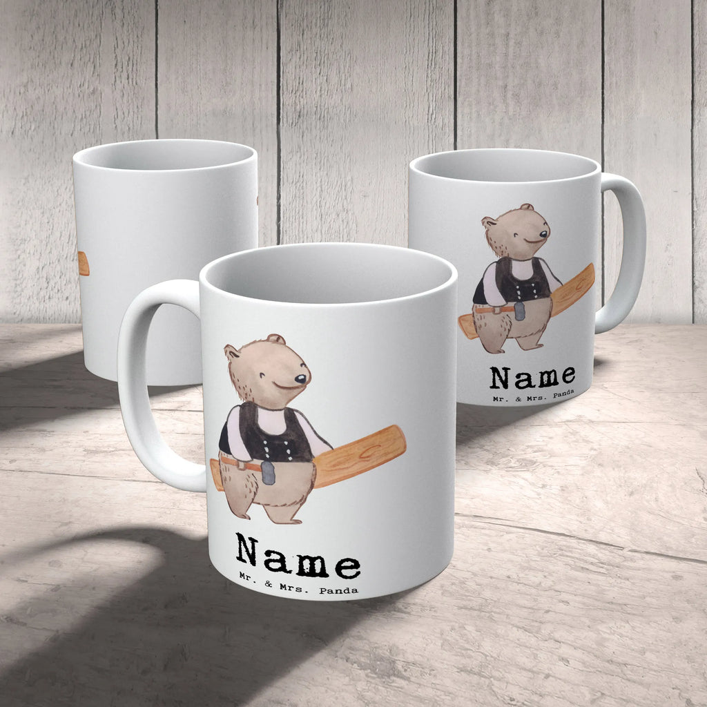 Personalisierte Tasse Zimmermann mit Herz Personalisierte Tasse, Namenstasse, Wunschname, Personalisiert, Tasse, Namen, Drucken, Tasse mit Namen, Beruf, Ausbildung, Jubiläum, Abschied, Rente, Kollege, Kollegin, Geschenk, Schenken, Arbeitskollege, Mitarbeiter, Firma, Danke, Dankeschön