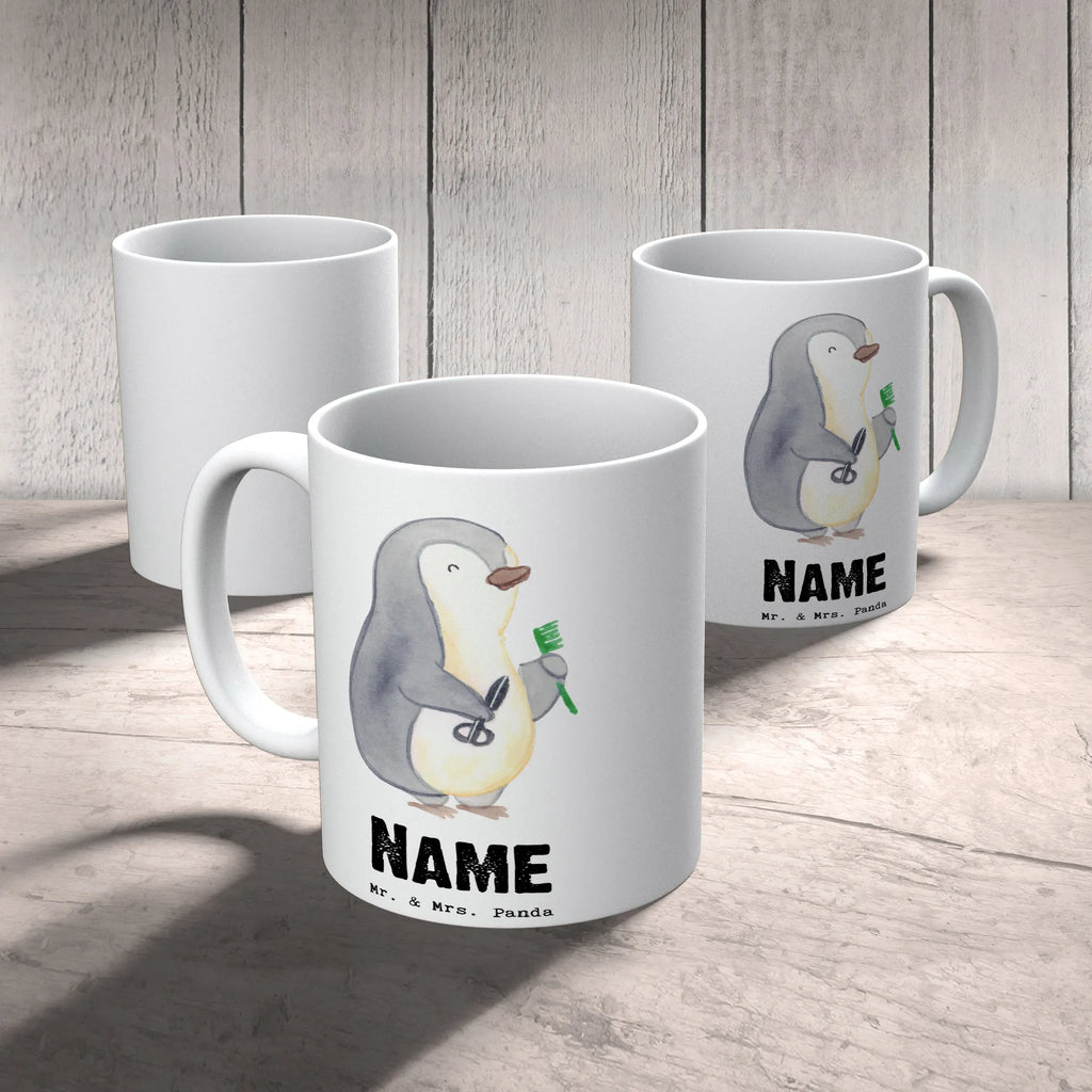 Personalisierte Tasse Hairstylist mit Herz Personalisierte Tasse, Namenstasse, Wunschname, Personalisiert, Tasse, Namen, Drucken, Tasse mit Namen, Beruf, Ausbildung, Jubiläum, Abschied, Rente, Kollege, Kollegin, Geschenk, Schenken, Arbeitskollege, Mitarbeiter, Firma, Danke, Dankeschön, Frisör, Haarstylist, Hairstylist, Friseursalon, Barbier, Coiffeur, Eröffnung Friseur