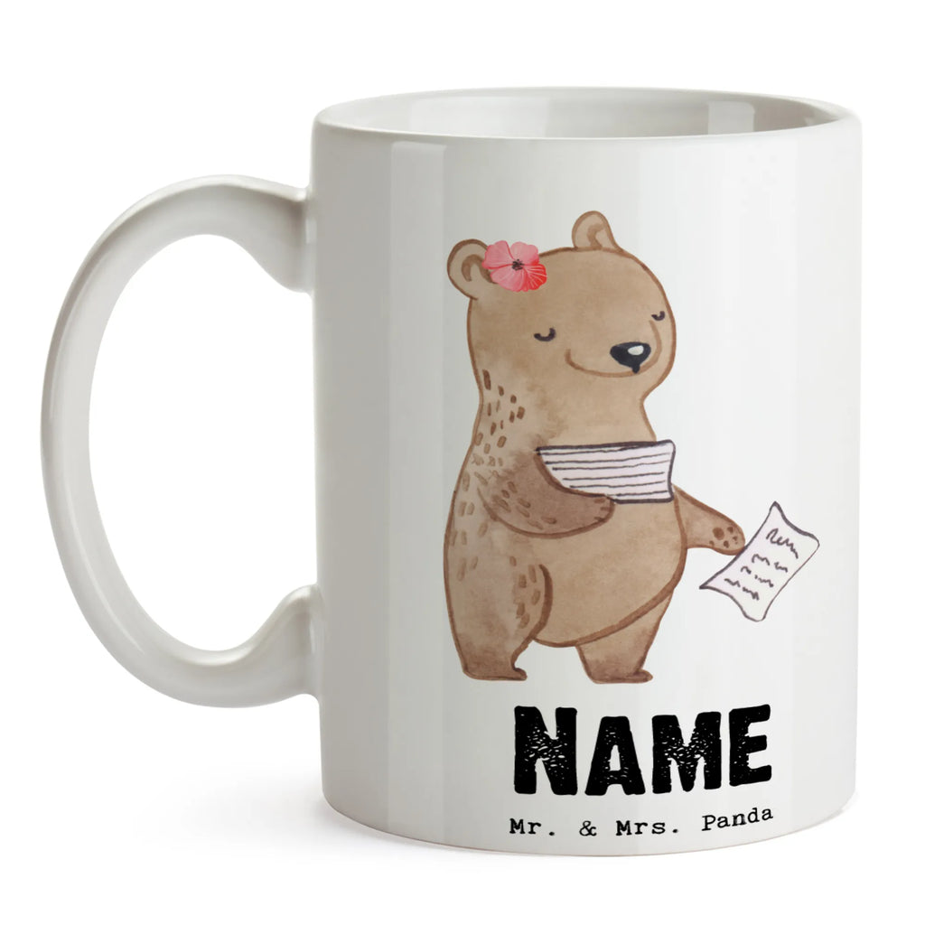 Personalisierte Tasse Buchhalterin mit Herz Personalisierte Tasse, Namenstasse, Wunschname, Personalisiert, Tasse, Namen, Drucken, Tasse mit Namen, Beruf, Ausbildung, Jubiläum, Abschied, Rente, Kollege, Kollegin, Geschenk, Schenken, Arbeitskollege, Mitarbeiter, Firma, Danke, Dankeschön, Buchhalter, in Bürojob, Backoffice Mitarbeiterin, Angestellte