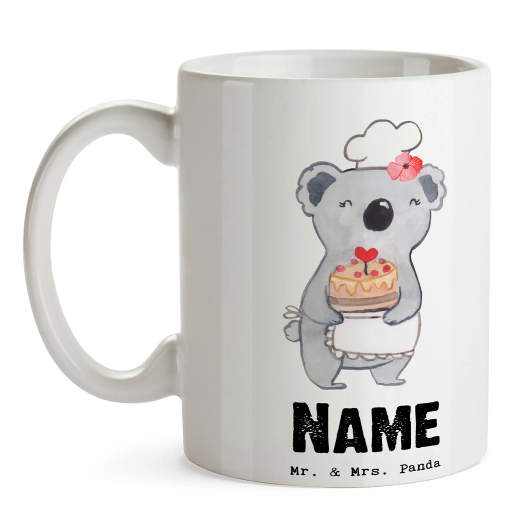 Personalisierte Tasse Konditorin mit Herz Personalisierte Tasse, Namenstasse, Wunschname, Personalisiert, Tasse, Namen, Drucken, Tasse mit Namen, Beruf, Ausbildung, Jubiläum, Abschied, Rente, Kollege, Kollegin, Geschenk, Schenken, Arbeitskollege, Mitarbeiter, Firma, Danke, Dankeschön, Konditorin, Kuchenbäckerin, Patissierin, Confiseurin, Bäckerin