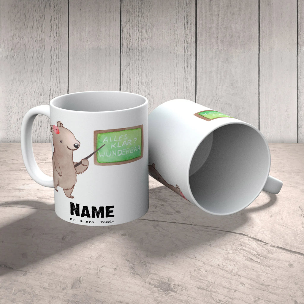 Personalisierte Tasse Schwimmlehrerin mit Herz Personalisierte Tasse, Namenstasse, Wunschname, Personalisiert, Tasse, Namen, Drucken, Tasse mit Namen, Beruf, Ausbildung, Jubiläum, Abschied, Rente, Kollege, Kollegin, Geschenk, Schenken, Arbeitskollege, Mitarbeiter, Firma, Danke, Dankeschön, Schwimmlehrerin, Schwimmbad, Schwimmschule, Schwimmverein