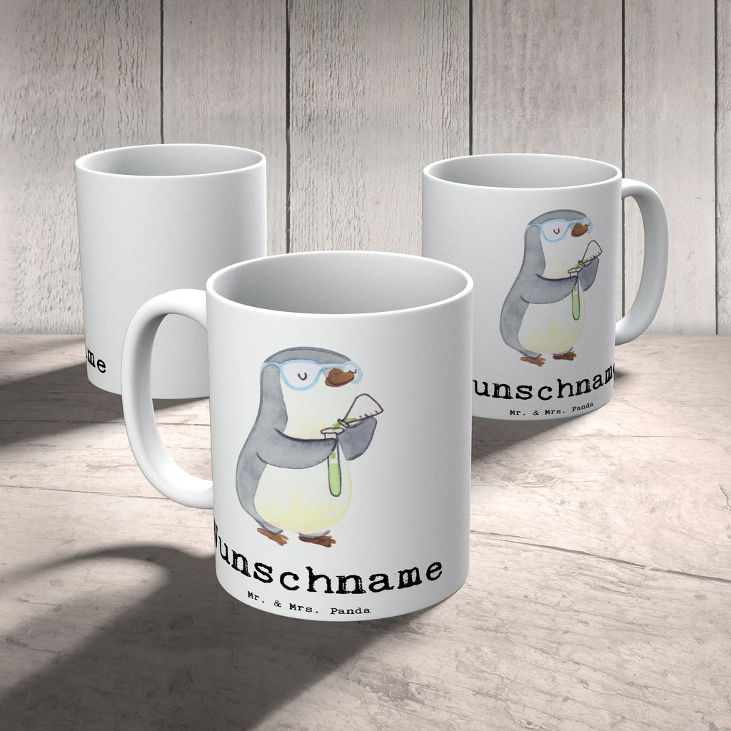 Personalisierte Tasse Chemiker mit Herz Personalisierte Tasse, Namenstasse, Wunschname, Personalisiert, Tasse, Namen, Drucken, Tasse mit Namen, Beruf, Ausbildung, Jubiläum, Abschied, Rente, Kollege, Kollegin, Geschenk, Schenken, Arbeitskollege, Mitarbeiter, Firma, Danke, Dankeschön, Chemiker, Chemielaborant, Naturwissenschaftler, Labor, Studium, Forschung, Wissenschaftler