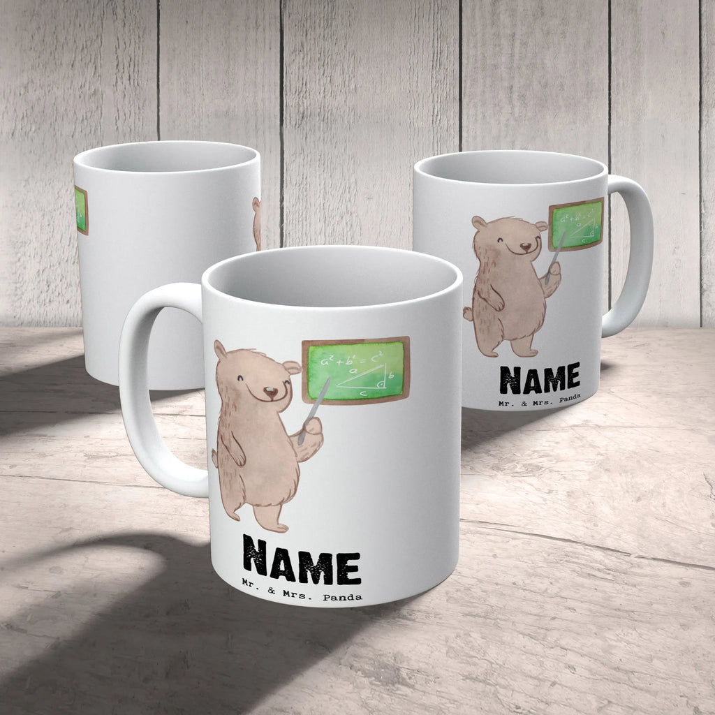 Personalisierte Tasse Mathematiklehrer mit Herz Personalisierte Tasse, Namenstasse, Wunschname, Personalisiert, Tasse, Namen, Drucken, Tasse mit Namen, Beruf, Ausbildung, Jubiläum, Abschied, Rente, Kollege, Kollegin, Geschenk, Schenken, Arbeitskollege, Mitarbeiter, Firma, Danke, Dankeschön, Mathematiklehrer, Lehramtstudent, Referendariat, Mathelehrer, Matheunterricht, Mathe, Lehrer