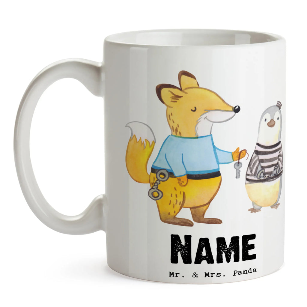 Personalisierte Tasse Justizvollzugsbeamter mit Herz Personalisierte Tasse, Namenstasse, Wunschname, Personalisiert, Tasse, Namen, Drucken, Tasse mit Namen, Beruf, Ausbildung, Jubiläum, Abschied, Rente, Kollege, Kollegin, Geschenk, Schenken, Arbeitskollege, Mitarbeiter, Firma, Danke, Dankeschön, Gefängniswärter, Justizvollzugsbeamter