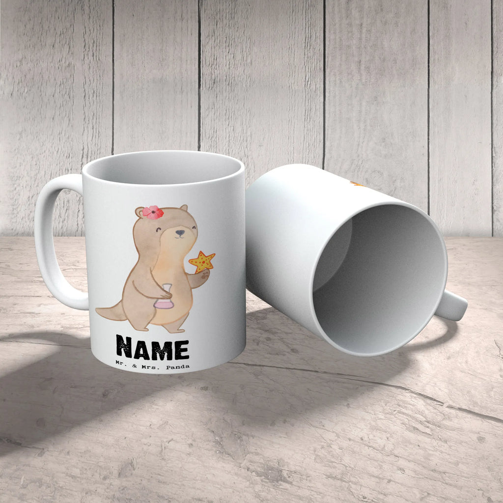 Personalisierte Tasse Meeresbiologin mit Herz Personalisierte Tasse, Namenstasse, Wunschname, Personalisiert, Tasse, Namen, Drucken, Tasse mit Namen, Beruf, Ausbildung, Jubiläum, Abschied, Rente, Kollege, Kollegin, Geschenk, Schenken, Arbeitskollege, Mitarbeiter, Firma, Danke, Dankeschön, Meeresbiologin, Meereskundlerin, Naturwissenschaftlerin, Meeresforscherin, maritime Forschung, Studium