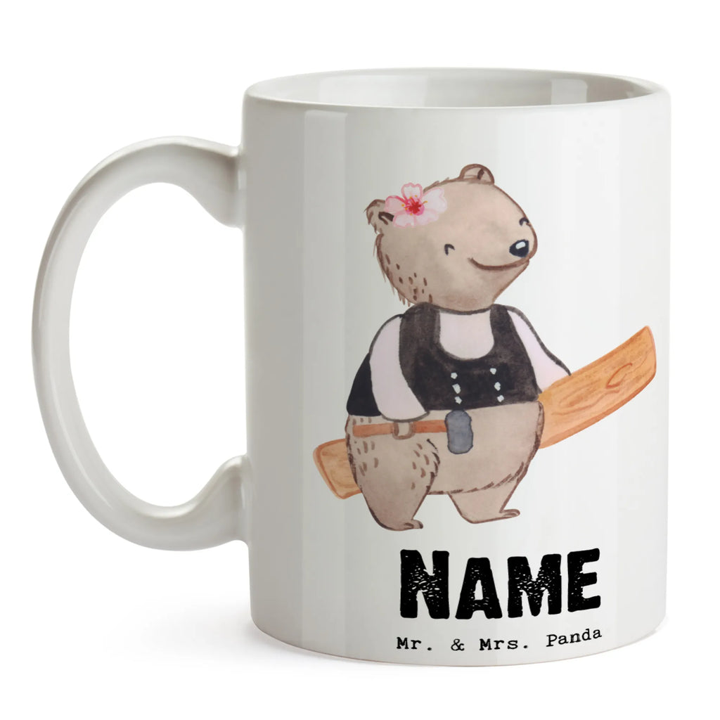 Personalisierte Tasse Zimmerfrau mit Herz Personalisierte Tasse, Namenstasse, Wunschname, Personalisiert, Tasse, Namen, Drucken, Tasse mit Namen, Beruf, Ausbildung, Jubiläum, Abschied, Rente, Kollege, Kollegin, Geschenk, Schenken, Arbeitskollege, Mitarbeiter, Firma, Danke, Dankeschön