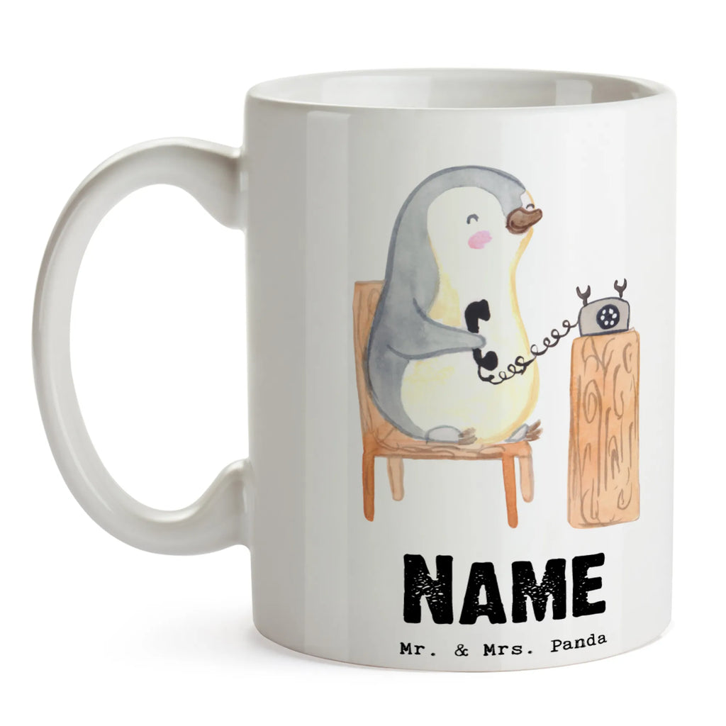 Personalisierte Tasse Callcenteragent mit Herz Personalisierte Tasse, Namenstasse, Wunschname, Personalisiert, Tasse, Namen, Drucken, Tasse mit Namen, Beruf, Ausbildung, Jubiläum, Abschied, Rente, Kollege, Kollegin, Geschenk, Schenken, Arbeitskollege, Mitarbeiter, Firma, Danke, Dankeschön, Kundendienstmitarbeiter, Callcenteragent, customer service, backoffice mitarbeiter