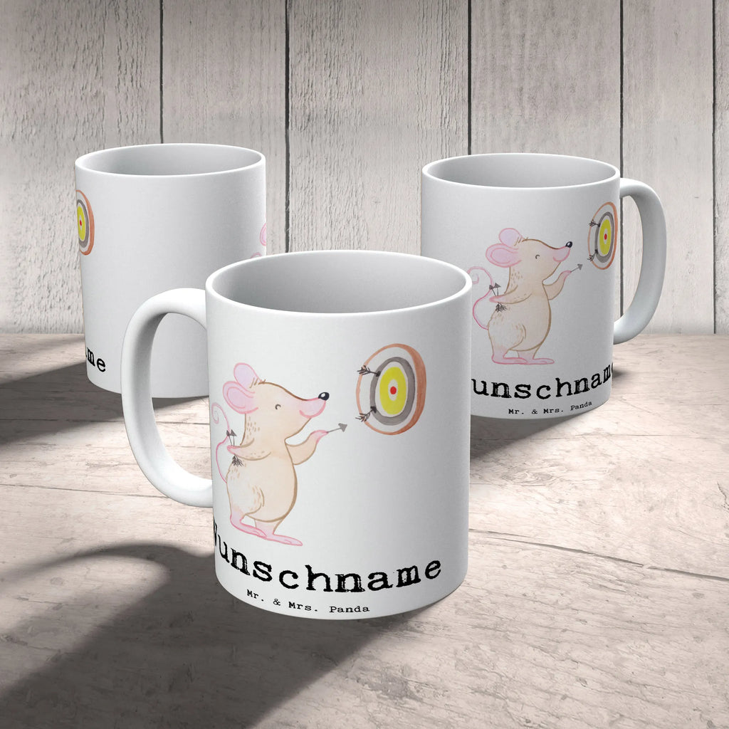 Personalisierte Tasse Maus Dart spielen Personalisierte Tasse, Namenstasse, Wunschname, Personalisiert, Tasse, Namen, Drucken, Tasse mit Namen, Geschenk, Sport, Sportart, Hobby, Schenken, Danke, Dankeschön, Auszeichnung, Gewinn, Sportler, Dart spielen, Darten, Darts, Dart Turnier