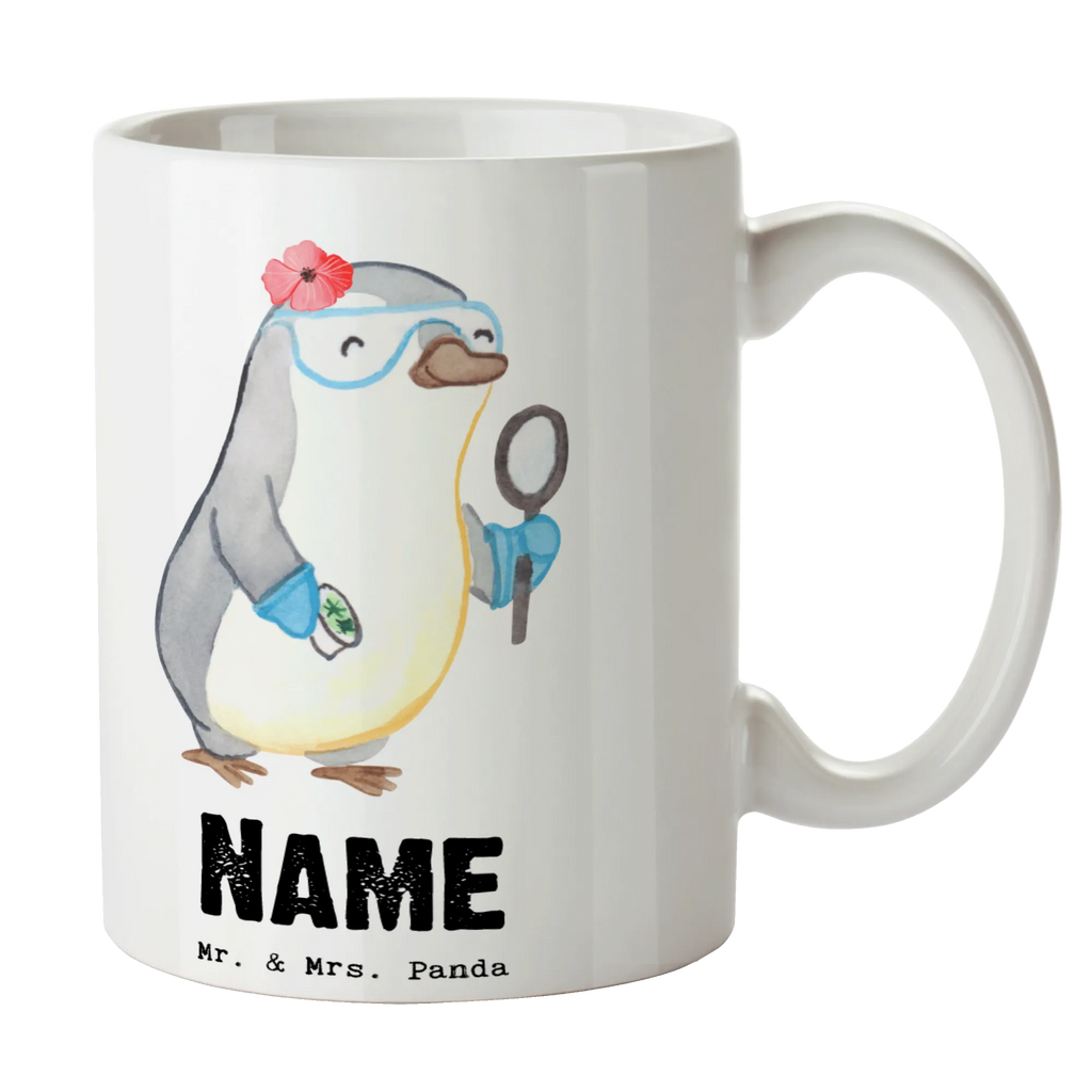 Personalisierte Tasse Mikrobiologin mit Herz Personalisierte Tasse, Namenstasse, Wunschname, Personalisiert, Tasse, Namen, Drucken, Tasse mit Namen, Beruf, Ausbildung, Jubiläum, Abschied, Rente, Kollege, Kollegin, Geschenk, Schenken, Arbeitskollege, Mitarbeiter, Firma, Danke, Dankeschön, Mikrobiologin, Naturwissenschaftlerin, Labor, Forschung