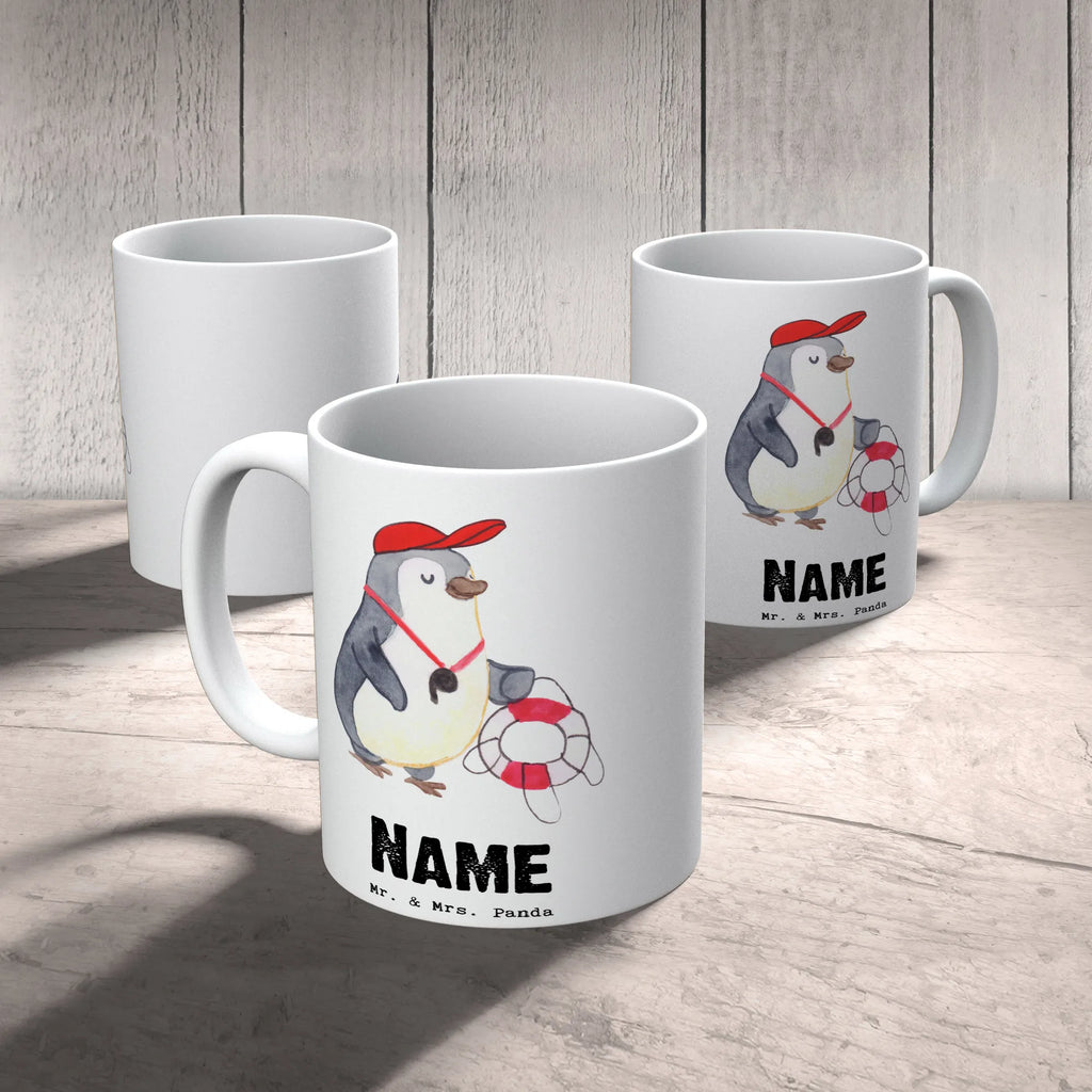 Personalisierte Tasse Bademeister mit Herz Personalisierte Tasse, Namenstasse, Wunschname, Personalisiert, Tasse, Namen, Drucken, Tasse mit Namen, Beruf, Ausbildung, Jubiläum, Abschied, Rente, Kollege, Kollegin, Geschenk, Schenken, Arbeitskollege, Mitarbeiter, Firma, Danke, Dankeschön, Bademeister, Rettungsschwimmer, Schwimmmeister, Schwimmbad, Freibad, Badeanstalt, Schwimmverein, Schwimmschule