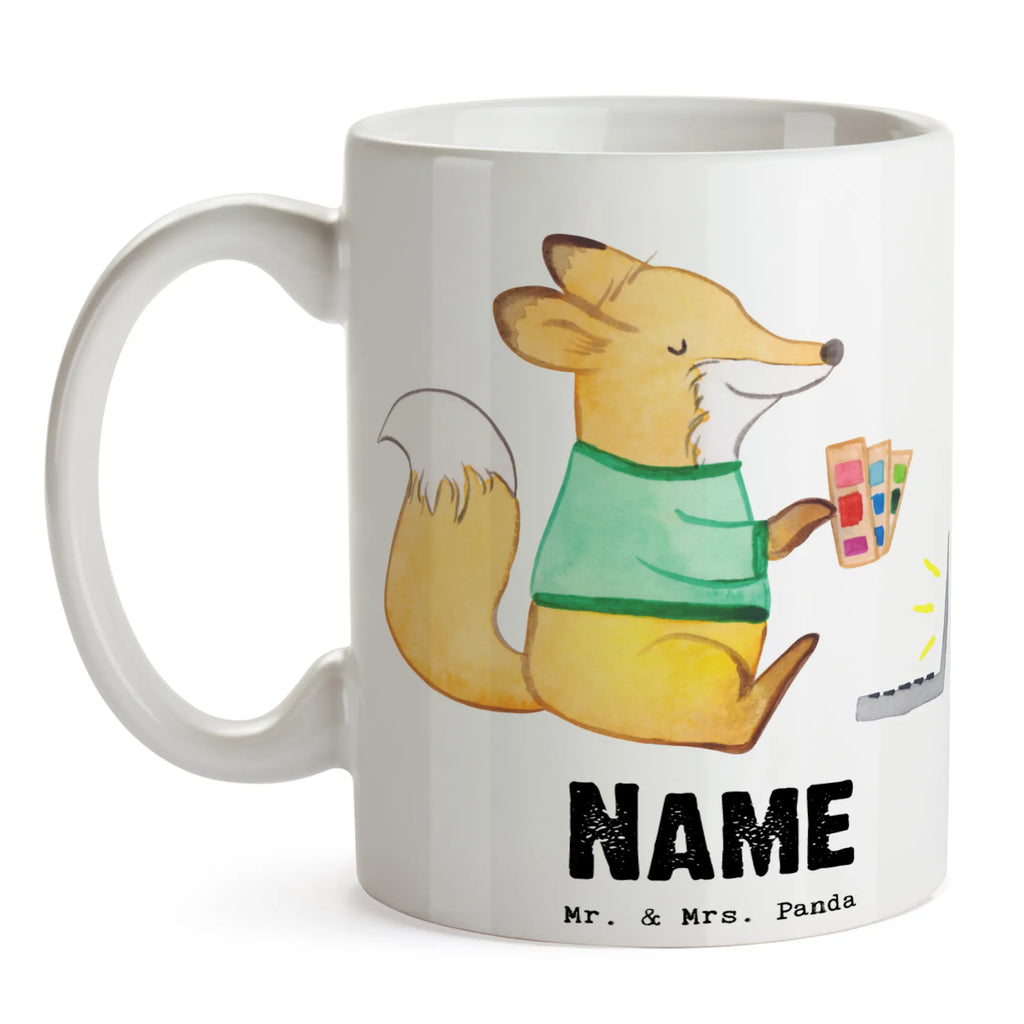 Personalisierte Tasse Mediengestalter mit Herz Personalisierte Tasse, Namenstasse, Wunschname, Personalisiert, Tasse, Namen, Drucken, Tasse mit Namen, Beruf, Ausbildung, Jubiläum, Abschied, Rente, Kollege, Kollegin, Geschenk, Schenken, Arbeitskollege, Mitarbeiter, Firma, Danke, Dankeschön, Grafiker, Designer, Mediengestalter, Grafikdesigner