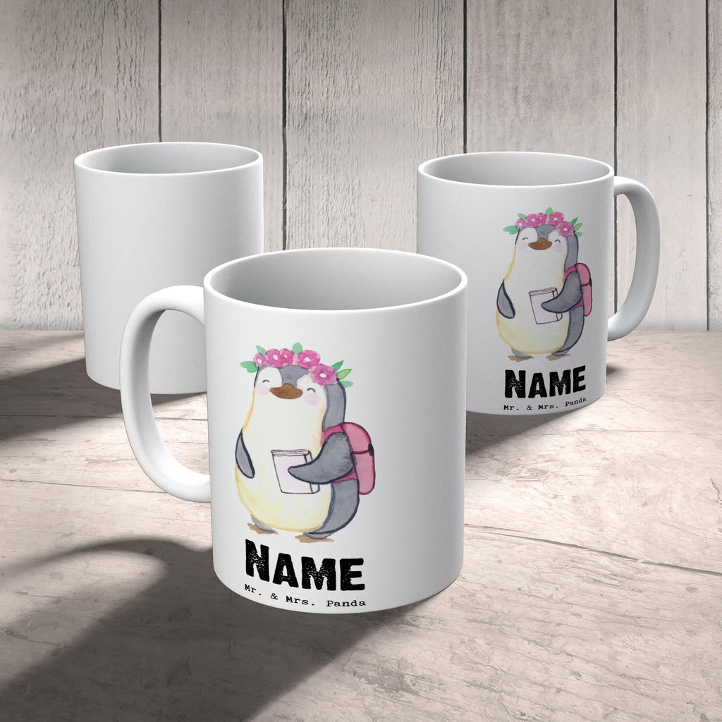 Personalisierte Tasse Studentin mit Herz Personalisierte Tasse, Namenstasse, Wunschname, Personalisiert, Tasse, Namen, Drucken, Tasse mit Namen, Beruf, Ausbildung, Jubiläum, Abschied, Rente, Kollege, Kollegin, Geschenk, Schenken, Arbeitskollege, Mitarbeiter, Firma, Danke, Dankeschön