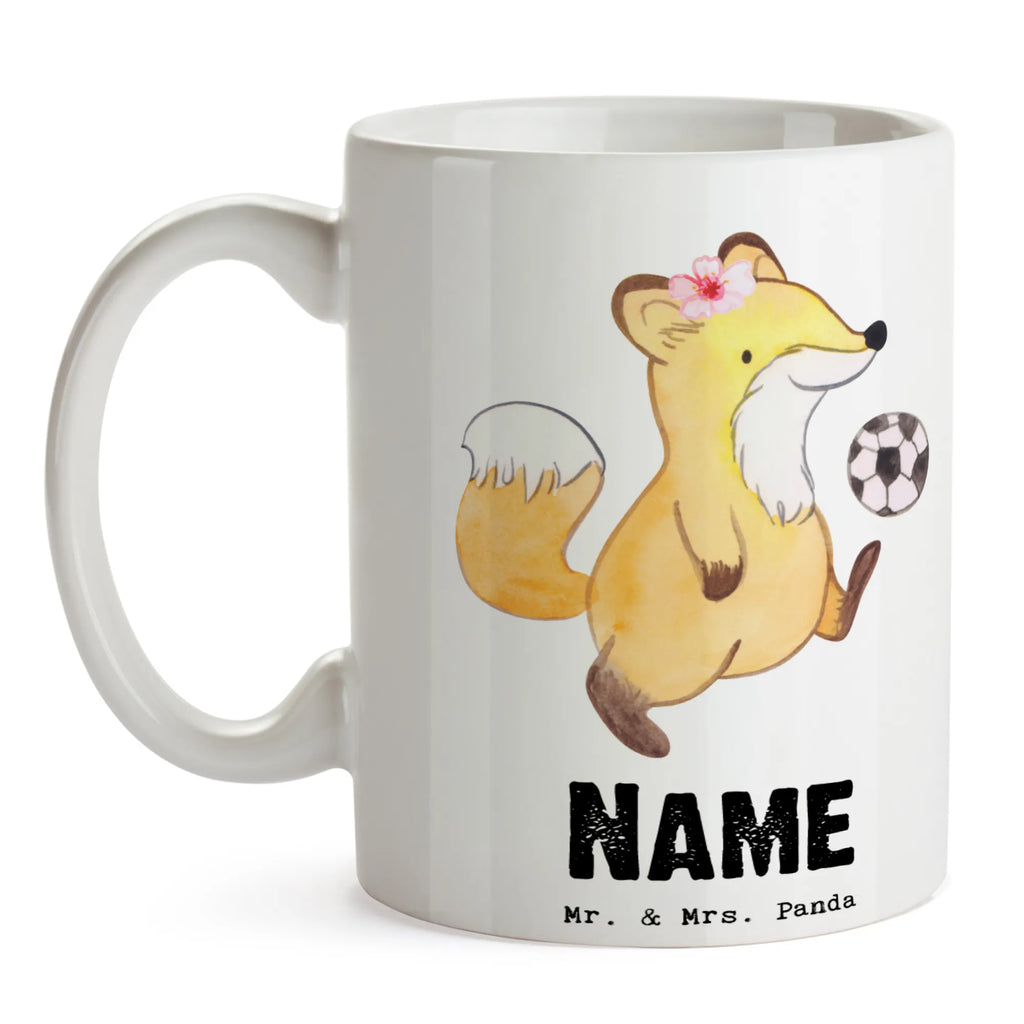 Personalisierte Tasse Fußballerin mit Herz Personalisierte Tasse, Namenstasse, Wunschname, Personalisiert, Tasse, Namen, Drucken, Tasse mit Namen, Beruf, Ausbildung, Jubiläum, Abschied, Rente, Kollege, Kollegin, Geschenk, Schenken, Arbeitskollege, Mitarbeiter, Firma, Danke, Dankeschön, Fußballerin, Fußballspielerin, Profi Fußballerin, Fußballspiel, Glücksbringer