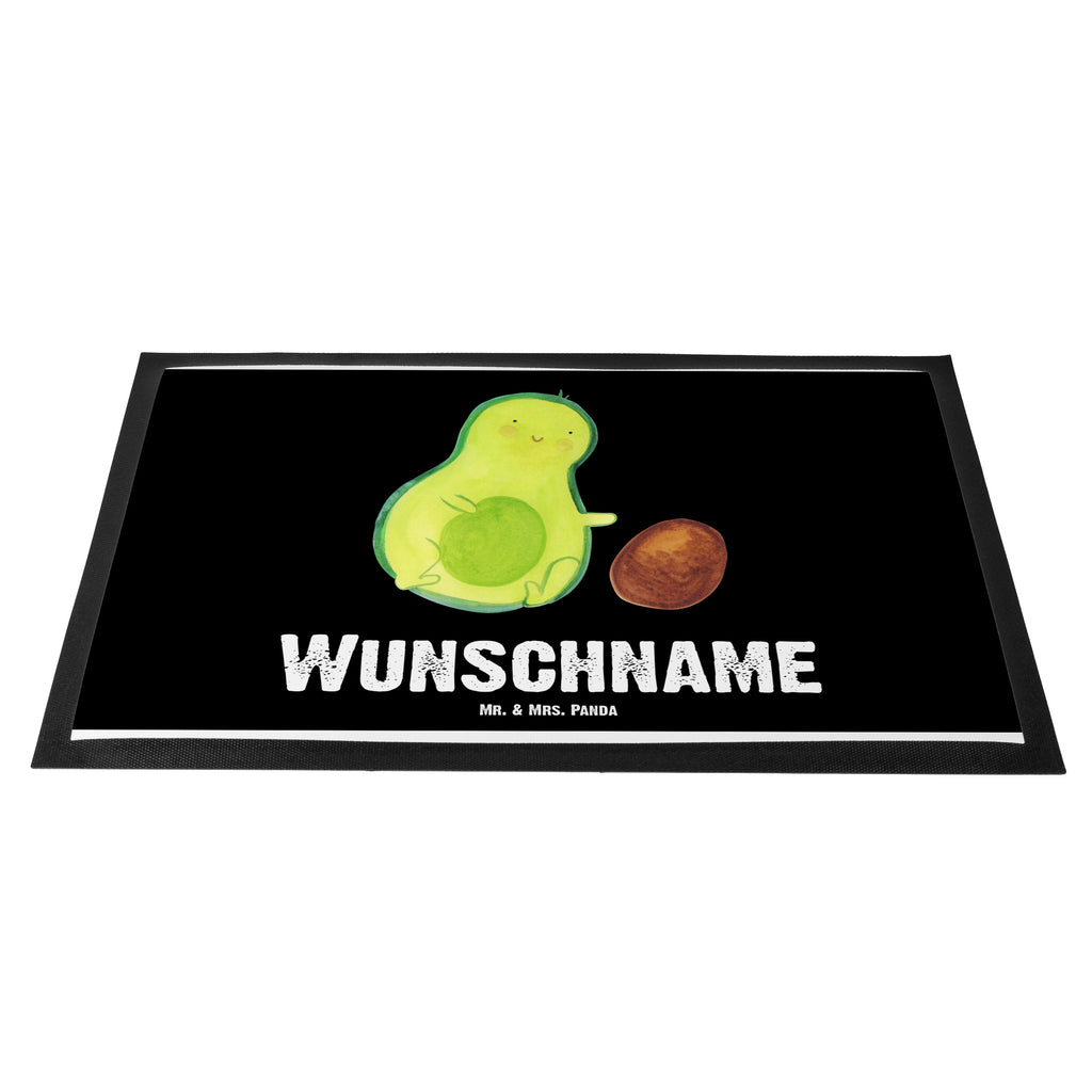 Personalisierte Fußmatte Avocado rollt Kern Personalisierte Fußmatte, Fußmatte mit Namen, Personalisieruung, Personalisiert, Fußmatte bedrucken, Türvorleger mit Namen, Haustürmatte personalisiert, Namensfussmatte, Wunschnamen, Bedrucken, Türvorleger personalisiert, Avocado, Veggie, Vegan, Gesund, Avocados, Schwanger, Geburt, Geburtstag, Säugling, Kind, erstes Kind, zur Geburt, Schwangerschaft, Babyparty, Baby, große Liebe, Liebe, Love