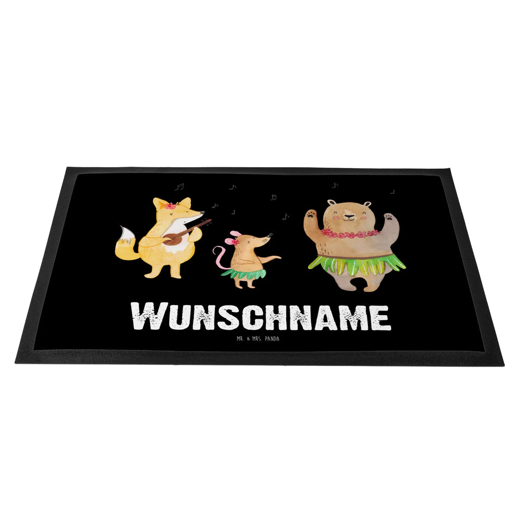 Personalisierte Fußmatte Waldtiere Aloha Personalisierte Fußmatte, Fußmatte mit Namen, Personalisieruung, Personalisiert, Fußmatte bedrucken, Türvorleger mit Namen, Haustürmatte personalisiert, Namensfussmatte, Wunschnamen, Bedrucken, Türvorleger personalisiert, Tiermotive, Gute Laune, lustige Sprüche, Tiere, Wald, Waldtiere, Musik, Aloha, Bär, Hase, Igel, Tanzen, Leben, Lachen