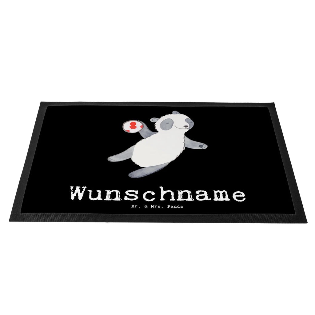Personalized doormat panda playing handball Personalisierte Fußmatte, Fußmatte mit Namen, Personalisieruung, Personalisiert, Fußmatte bedrucken, Türvorleger mit Namen, Haustürmatte personalisiert, Namensfussmatte, Wunschnamen, Bedrucken, Türvorleger personalisiert, Geschenk, Sport, Sportart, Hobby, Schenken, Danke, Dankeschön, Auszeichnung, Gewinn, Sportler, Handball spielen, Handball Turnier, Handball Club, Handball Verein