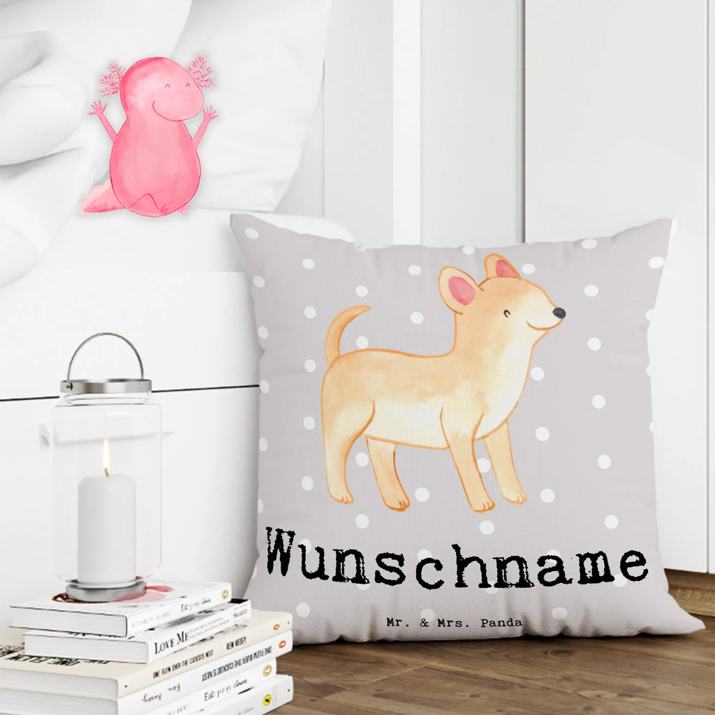 Personalisiertes Kissen Chihuahua Lebensretter Kissen, personalisiert, Name, Wunschname, bedrucken, Kopfkissen, Hund, Hunderasse, Rassehund, Hundebesitzer, Geschenk, Tierfreund, Schenken, Welpe, Chihuahua