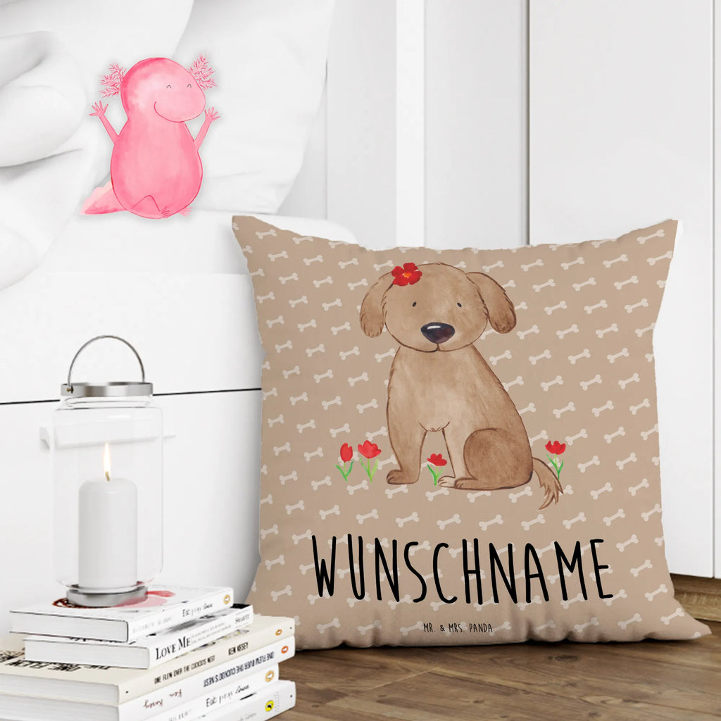 Personalisiertes Kissen Hund Hundedame Kissen, personalisiert, Name, Wunschname, bedrucken, Kopfkissen, Hund, Hundemotiv, Haustier, Hunderasse, Tierliebhaber, Hundebesitzer, Sprüche, Hunde, Hundeliebe, Hundeglück, Liebe, Frauchen