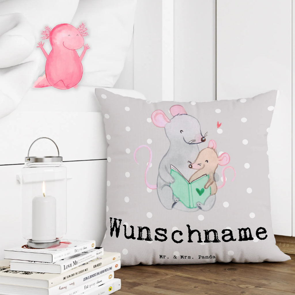 Personalisiertes Kissen Maus Beste Adoptivmutter der Welt Kissen, personalisiert, Name, Wunschname, bedrucken, Kopfkissen, für, Dankeschön, Geschenk, Schenken, Geburtstag, Geburtstagsgeschenk, Geschenkidee, Danke, Bedanken, Mitbringsel, Freude machen, Geschenktipp, Adoptivmutter, Adoptivmama, adoptiert, Mama, Mami, Mutter, Muttertag, Mutti, Ma, Tochter, Sohn, Beste Mama, Beste, Supermama