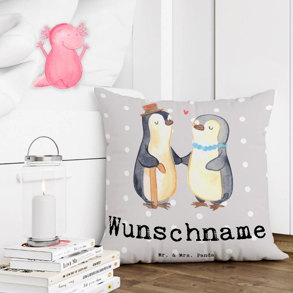 Personalisiertes Kissen Pinguin Beste Urgroßeltern der Welt Kissen, personalisiert, Name, Wunschname, bedrucken, Kopfkissen, für, Dankeschön, Geschenk, Schenken, Geburtstag, Geburtstagsgeschenk, Geschenkidee, Danke, Bedanken, Mitbringsel, Freude machen, Geschenktipp, Urgroßeltern, Urgrosseltern, Uhrgroßeltern, Uhroma, Uhropa, Uropa, Ur, Uroma, Großeltern, Großmutter, Großvater, Opa, Omi, Oma, Opi. Großpapa, Großmama, Enkel, Enkelin, Enkelkind, Kleinigkeit, Omma, Ommi, Oppa, Oppi, Bester