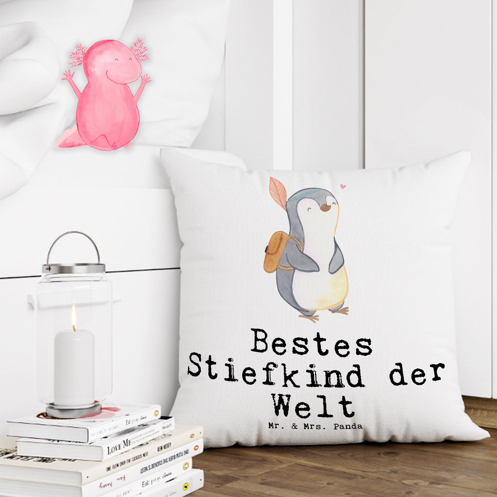 40x40 Kissen Pinguin Bestes Stiefkind der Welt Kissenhülle, Kopfkissen, Sofakissen, Dekokissen, Motivkissen, sofakissen, sitzkissen, Kissen, Kissenbezüge, Kissenbezug 40x40, Kissen 40x40, Kissenhülle 40x40, Zierkissen, Couchkissen, Dekokissen Sofa, Sofakissen 40x40, Dekokissen 40x40, Kopfkissen 40x40, Kissen 40x40 Waschbar, für, Dankeschön, Geschenk, Schenken, Geburtstag, Geburtstagsgeschenk, Geschenkidee, Danke, Bedanken, Mitbringsel, Freude machen, Geschenktipp, Stiefkind, angeheiratet, Kinder, Kind, Kid, Kids, Kiddy, Bestes, Tochter, Sohn, Nachwuchs, Geburt, Liebling, Taufe