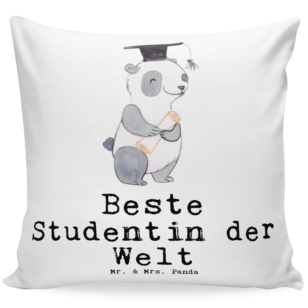 40x40 Kissen Panda Beste Studentin der Welt Kissenhülle, Kopfkissen, Sofakissen, Dekokissen, Motivkissen, sofakissen, sitzkissen, Kissen, Kissenbezüge, Kissenbezug 40x40, Kissen 40x40, Kissenhülle 40x40, Zierkissen, Couchkissen, Dekokissen Sofa, Sofakissen 40x40, Dekokissen 40x40, Kopfkissen 40x40, Kissen 40x40 Waschbar, für, Dankeschön, Geschenk, Schenken, Geburtstag, Geburtstagsgeschenk, Geschenkidee, Danke, Bedanken, Mitbringsel, Freude machen, Geschenktipp, Studentin, Studium, Tochter, Spaß, Musterschülerin, lustig, Studienabschluss, witzig, Universität, Abschluss, Alumni, Uni, Studenten, Hochschule