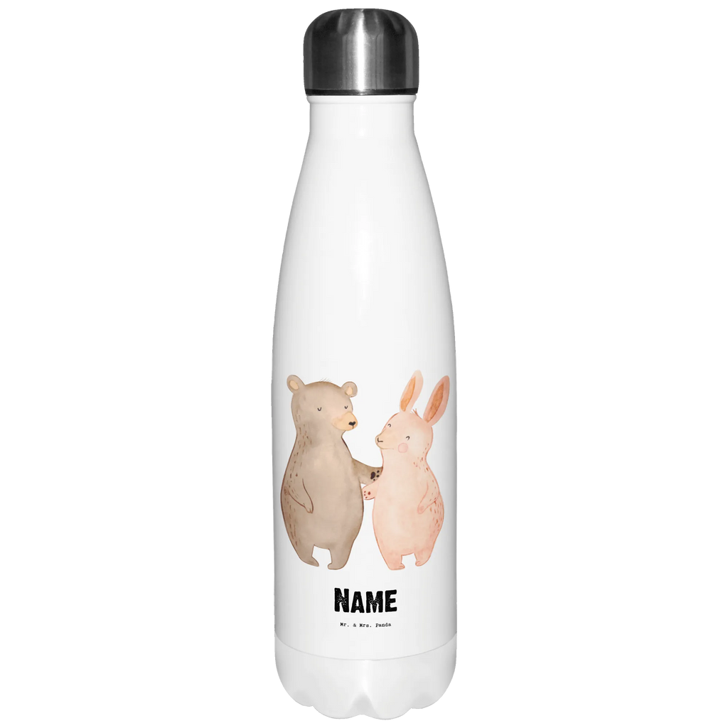 Personalisierte Thermosflasche Hase Beste Freundschaft der Welt Personalisierte Isolierflasche, Personalisierte Thermoflasche, Personalisierte Trinkflasche, Trinkflasche Mit Namen, Wunschname, Bedrucken, Namensflasche, für, Dankeschön, Geschenk, Schenken, Geburtstag, Geburtstagsgeschenk, Geschenkidee, Danke, Bedanken, Mitbringsel, Freude machen, Geschenktipp, Freundschaft, Freunde, Freunde fürs Leben, best friends, Freundin, Freund, Clique, Kumpel, bae, bff